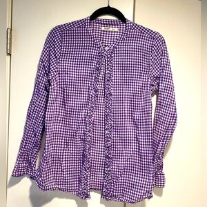 Old Navy gingham button down